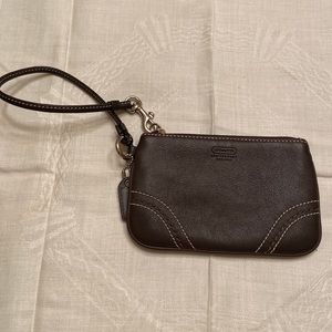Coach Leather Coin Purse NEW